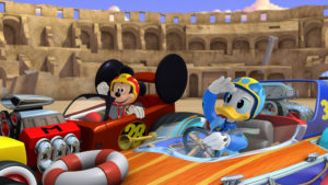 Mickey si Pilotii de Curse